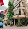 Căn góc 45m x 8T thang máy, Nguyễn Văn Huyên gần công viên Nghĩa Đô, kinh doanh đa dạng.