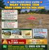 Biệt thự nhà vườn hòa vang diện tích gần 400m2 giá đầu tư 1tyxxx cách quốc lộ 14b tầm 50m