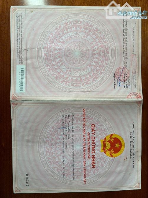 BÁN ĐẤT MT THÍCH THIỆN CHIẾU (Dt:90m) Giá bán 8ty150 tlcc.