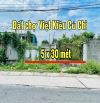 Đất ngộp mặt tiền đường 12m, Dt:5x30m Shr - Giá 650tr ngay chợ Việt kiều Củ Chi