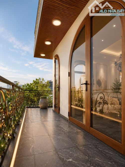 BIỆT THỰ HỒ BƠI GỐC NGÃ TƯ SÁT ÔNG ÍCH KHIÊM HẢI CHÂU 3.5 TẦNG DT 114M NGANG 8M HƠN 8TY - 2