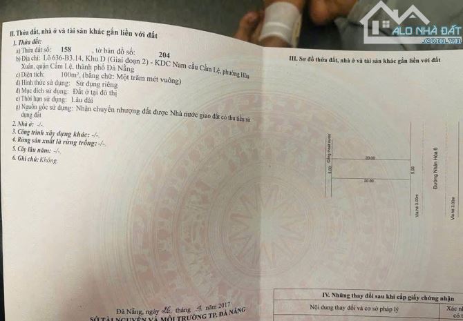 📌📌📌LÀM VIỆC TRỰC TIẾP GIÁ TỐT !!! Bán đất Nhân Hòa 6, Hòa An - 2