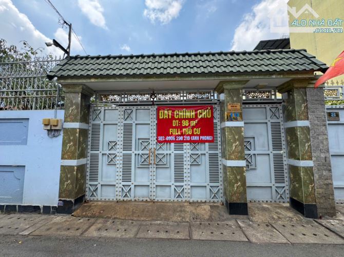 Chính chủ bán đất Thủ Đức, số 8 Đường 41 – 123m², mặt tiền 6.5m - 6