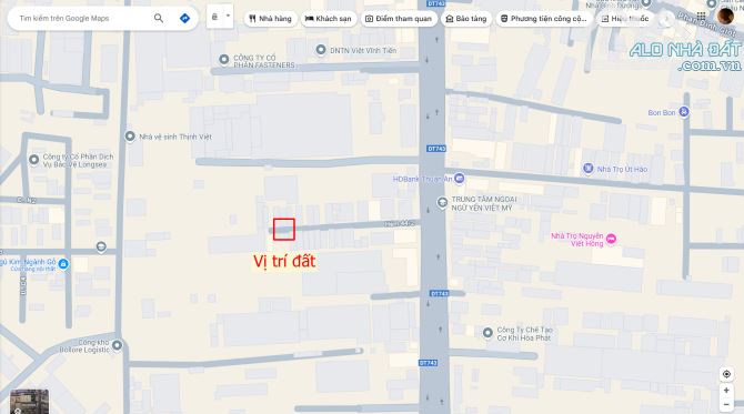 Bán đất 5.5x18m, hẻm ĐT.743 p. An Phú gần chợ Đông Đô - 2