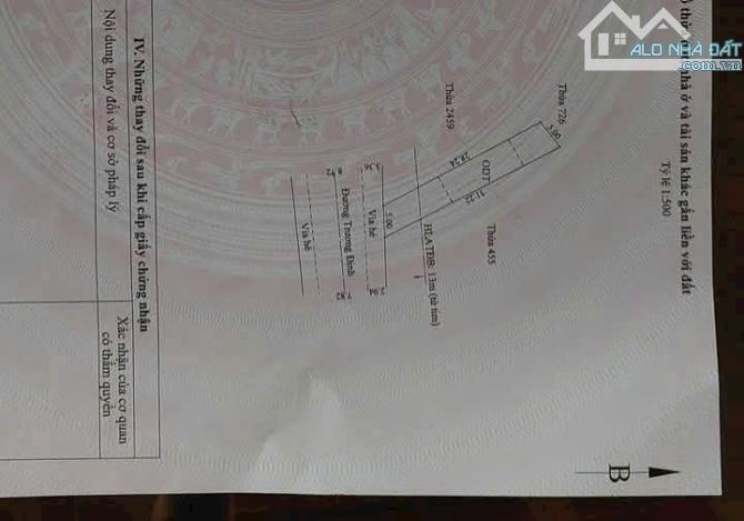 Bán đất mặt tiền kinh doanh ngay chợ Bình Nhâm 01,140m2, giá 5 tỷ 500 - 3