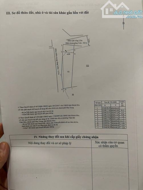 Biệt thự tại phường Tây Nha Trang. Đường hẻm Lương Định Của ❇️250m2, ngang 11.5m2 giá 6 tỷ - 12