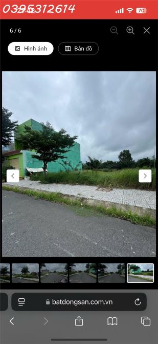 Bán đất nền đẹp khu dân cư Tân Đô 6x19m view hồ - 2