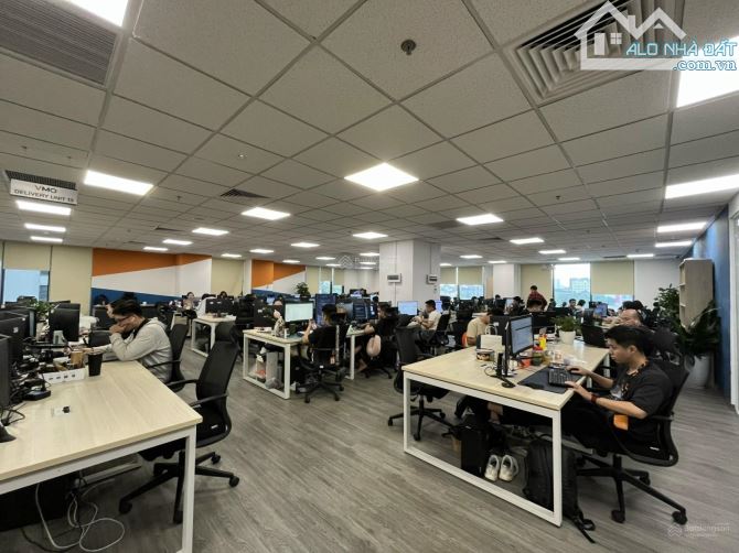 Cho thuê văn phòng VOV Mễ Trì 400m2 có cắt lẻ 220k/m²