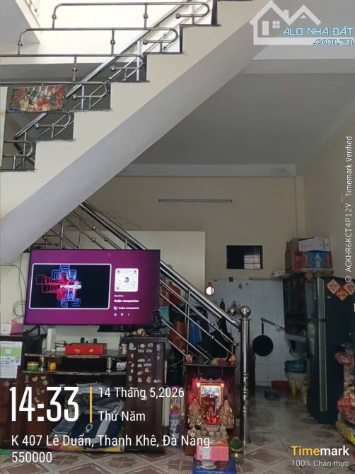 🏡NHÀ 2 TẦNG ĐƯỜNG LÝ THÁI TỔ 🔥CHỈ 2 tỷ x ✨ Vị trí trung tâm quận Thanh Khê, khu dân cư đ