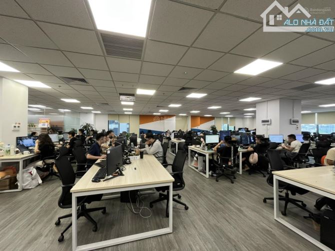 Cho thuê văn phòng VOV Mễ Trì 400m2 có cắt lẻ 220k/m² - 2