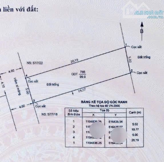🌴 Bán lô Đất nền- 100mv(5*20), full thổ, Công nhận đủ, Hẻm xe hơi. Gần chợ Long Trường.A
