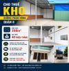 Mặt bằng kho xưởng cho thuê 350m2 40tr MT Phạm Hùng