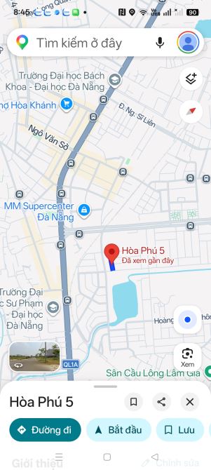 Lô đất mặt tiền đường hòa phú 5 liên chiểu đt: 80m2, giá 5,95tỹ - 3