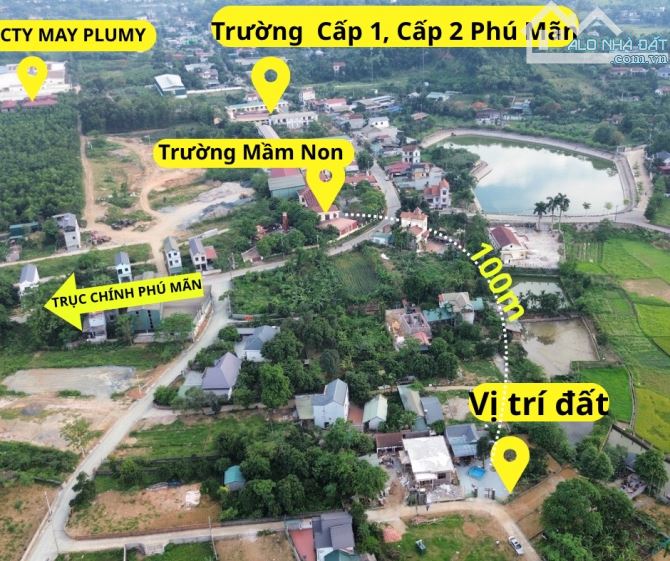 Chỉ 4.x tỷ x mầm non có ngay 180 m nằm trong lõi công nghệ cao Hoà Lạc - 1