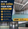 Cho thuê kho đường phạm hùng quận 8