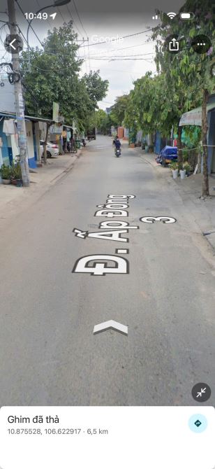 CG. 3 lô hàng F0. Đất mặt tiền  Đường Ấp Đông Ba, Đông Thạnh -Hóc Môn. - 2
