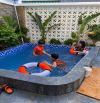 BÁN BIỆT THỰ HỒ BƠI GỐC NGÃ TƯ ĐINH TIÊN HOÀNG HẢI CHÂU 4 TẦNG DT 114M NGANG 8M HƠN 8TY