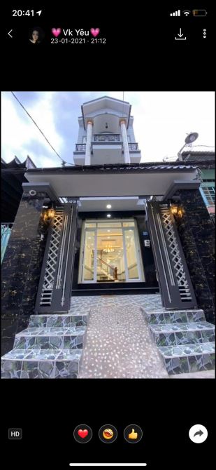 Kế chợ Nhị Thiên Đường- Bùi Minh Trực - P. 5 – Q. 8 - DT: 4*20m- Nhỉnh 7 Tỷ
