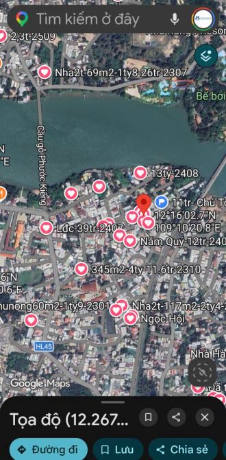 LÔ 2 MẶT TIỀN LƯƠNG ĐÌNH CỦA GẦN CẦU GỖ, GẦN VĨNH ĐIỀM TRUNG, ĐƯỜNG Ô TÔ, SẴN SỔ HỒNG - 1