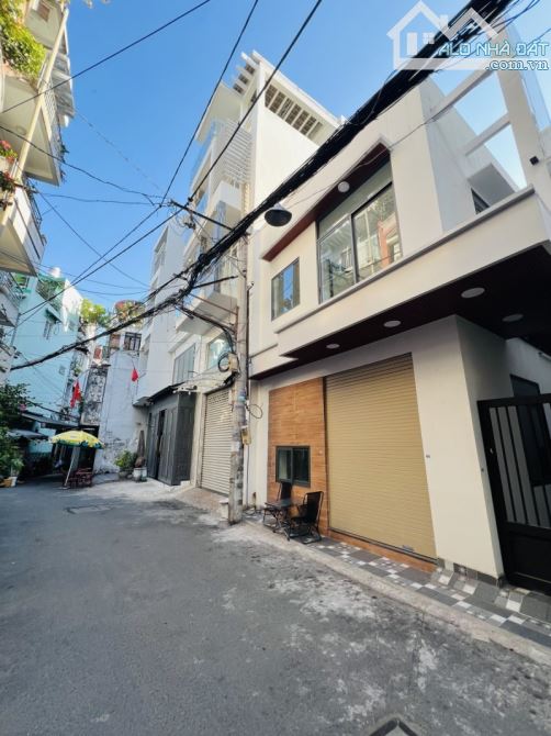 TÒA CHDV NGAY LÊ VĂN SỸ- 140M2- MT 10M- 15 PHÒNG- THU NHẬP 80tr- XE HƠI ĐỖ - 1