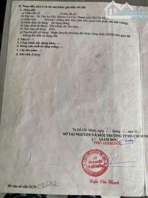 Hàng Ngôp Giá Tốt 750triệu Sổ hồng riêng bán nhanh Cănn hà ngay Tân Thông Hội Củ Chi - 5