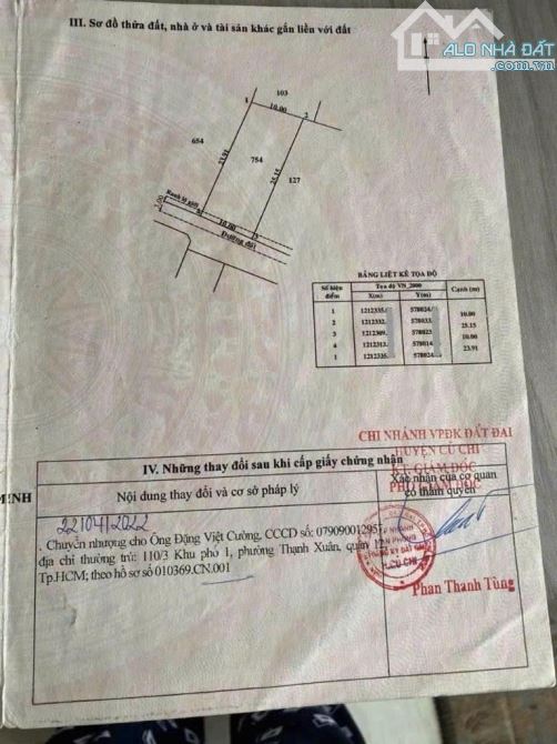 Hàng Ngôp Giá Tốt 750triệu Sổ hồng riêng bán nhanh Cănn hà ngay Tân Thông Hội Củ Chi - 6