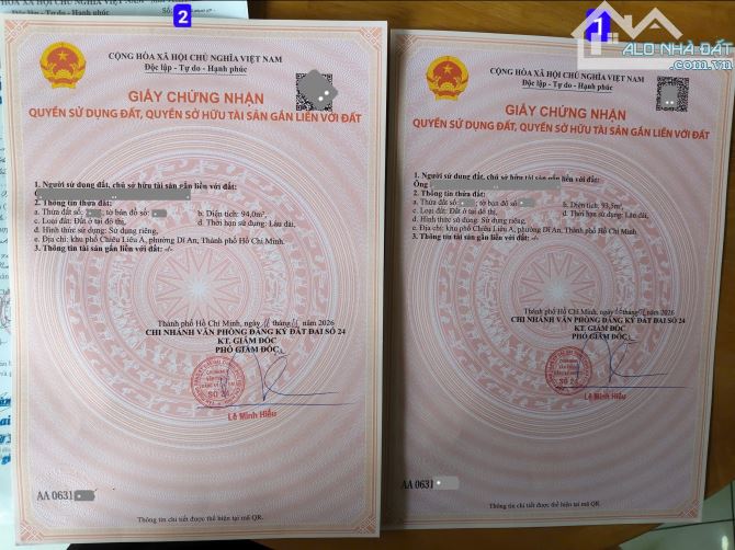 3,999Tỷ TL🔥Bán 2Lô Đất_94m2_ đường Trục Chính gần Vincom 2,5km, p.Tân Đông Hiệp, Tp.Dĩ An - 6