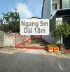 bán gấp lô đất đường thanh niên 90m2(5x18) giá 1 tỷ 5 xã Xuân Thới Sơn huyện Hóc Môn SHR