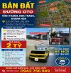 BÁN ĐẤT ĐƯỜNG OTO, VĨNH THẠNH, NHA TRANG, KHÁNH HÒA.