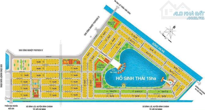 1TỶ 7 – CÓ NGAY ĐẤT 130M2, ĐƯỜNG 14M KDC Tân Đô - 3