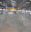 Cho thuê kho xưởng kcn Bình Xuyên dt 5700m, pccc hạng D, cẩu trục