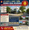 🔥 LÔ GÓC 2 MẶT TIỀN ĐINH GIA KHÁNH – TRUNG TÂM NGŨ HÀNH SƠN 🔥  💎