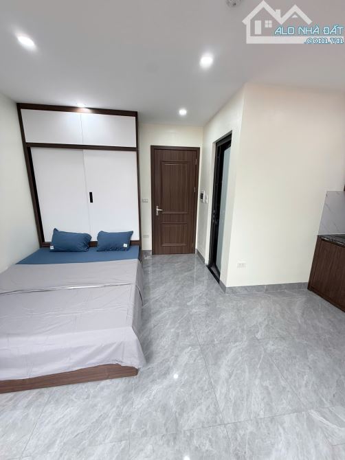 Cho Thuê CCMN Ngõ Hòa Bình 01 Hai Bà Trưng 30m2 Studio Cửa Sổ Thang Máy Giặt Riêng Full Đồ - 14
