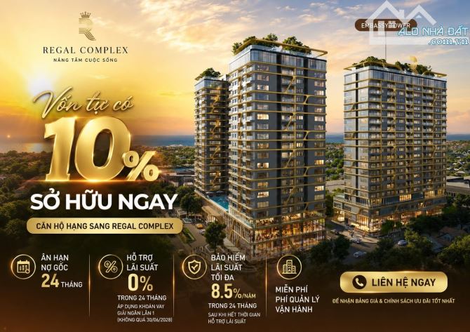Bán căn hộ 1PN, 1WC, giá cực chất tại Toà nhà Mira, Regal Complex Da Nang, 3,55 tỷ, 57,3m2