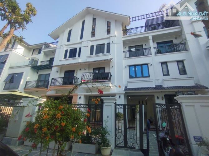 Cho thuê nhà KĐT Geleximco Lê Trọng, Dương Nội. DT 200m, 4 tầng, thông sàn có thang máy. G