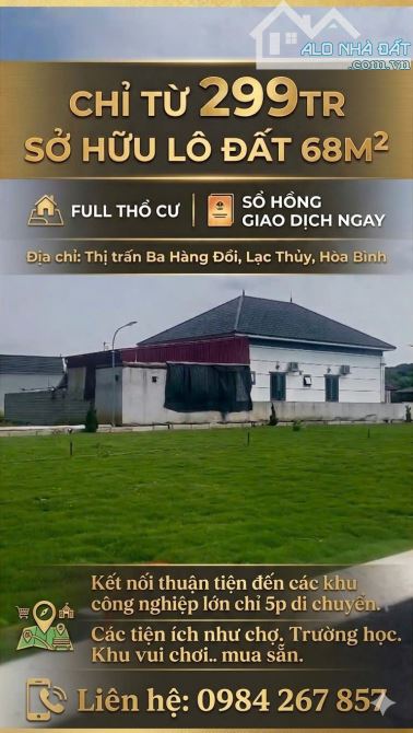 CƠ HỘI SỞ HỮU ĐẤT NỀN THỊ TRẤN VEN CÁC KCN CHỈ TỪ 299TR - 6