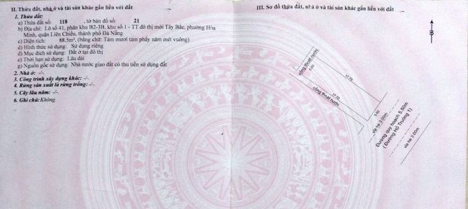 Bán đất đường Hố Truông 1 - Kẹp lối thoát hiểm 1m