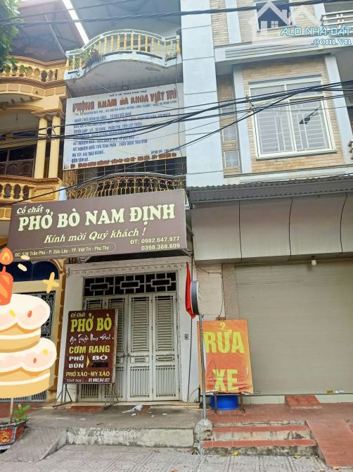 CHÍNH CHỦ CHO THUÊ NHÀ NGUYÊN CĂN MẶT ĐƯỜNG TRẦN PHÚ – TP VIỆT TRÌ, PHÚ THỌ - 1
