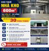 CHO THUÊ NHÀ KHO 600M2 TẠI CẨM LỆ, SẴN ĐIỆN 3 PHA, GIÁ 30 TRIỆU