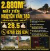 🔥 2.880M² MẶT TIỀN NGUYỄN VĂN TẠO, GẦN KCN HIỆP PHƯỚC, NHÀ BÈ  💰 28.5🧄  📱22