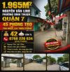 1.965m² Nguyễn Văn Linh, Phường Bình Thuận, Quận 7. 45 phòng trọ, thu nhập 140 triệu/tháng