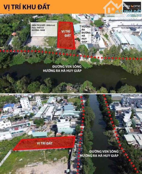 Đất mặt tiền sông Vàm Thuật ,P.Thới An - TPHCM - 1