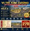 Bán lô đất TMDV vị trí Kim Cương , góc 2 mặt tiền Nguyễn Tất Thành - DT 2914m2 - LG 50m