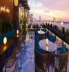Cho thuê mặt bằng tầng thượng ở Tây Hồ 188m2 làm café, sky bar view sông hồng
