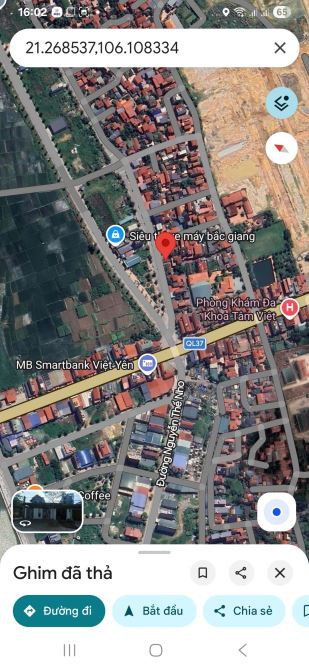 Cần bán đất trung tâm khu vực Việt Yên - 1