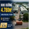 Kho Xưởng 4.780m² Bình Mỹ Củ Chi – Dòng Tiền Gần 2 Tỷ/Năm – Chỉ 75 Tỷ