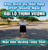 Lô đất Mặt tiền đường 25m Khu dịch vụ hỗn hợp VSIP - Đại Lộ Thịnh Vượng - 2 tỷ hơn
