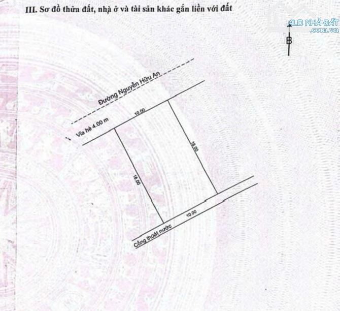 BÁN LÔ ĐẤT NGUYỄN HỮU AN KHU B6 - VỊ TRÍ VÀNG - XÂY VILLA , BIỆT THỰ  TIỀM NĂNG TĂNG GIÁ - 1
