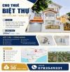 🏡 CHO THUÊ BIỆT THỰ KĐT CHÍ LINH – DT 200M² – GIÁ 30 TRIỆU/THÁNG