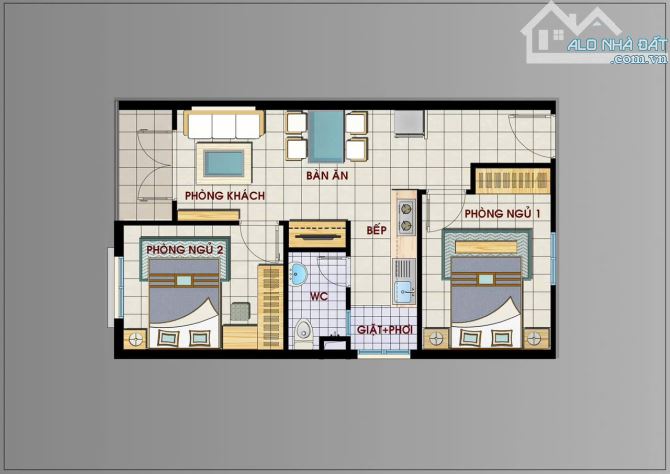 Chính chủ cần bán căn hộ Vicoland Huế - 55m2, 2PN giá chỉ 1.15 tỷ còn thương lượng